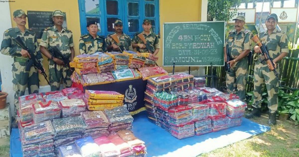 BSF seizes smuggled clothing items worth Rs 13 lakh at Meghalaya-Bangladesh border